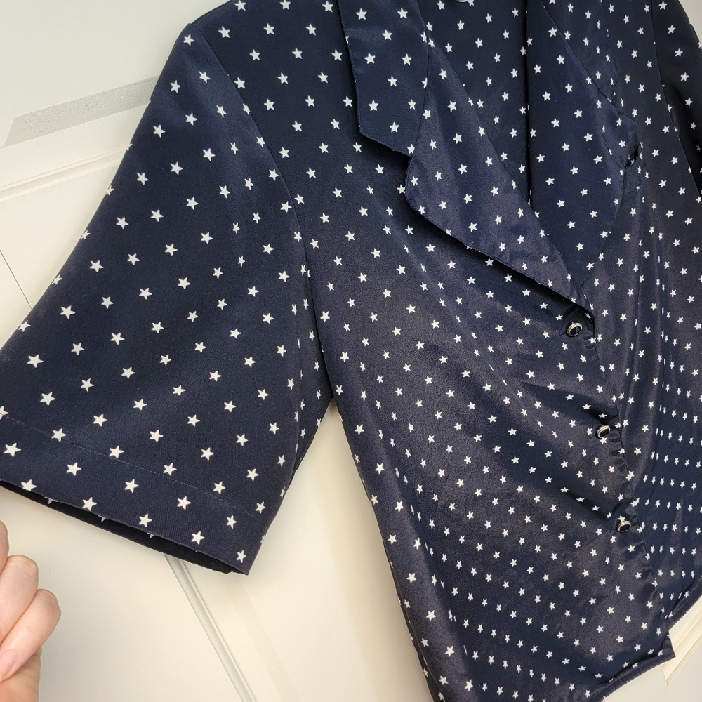 🌟 Vintage star print top - Picture 3 of 7